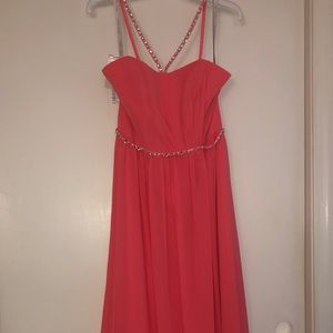 Beautiful NWT Formal Alfred Angelo Coral Dress